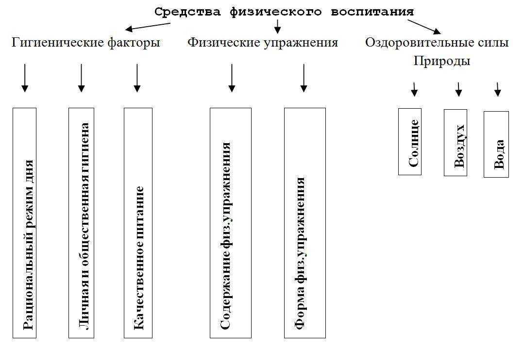 Средства физического воспитания