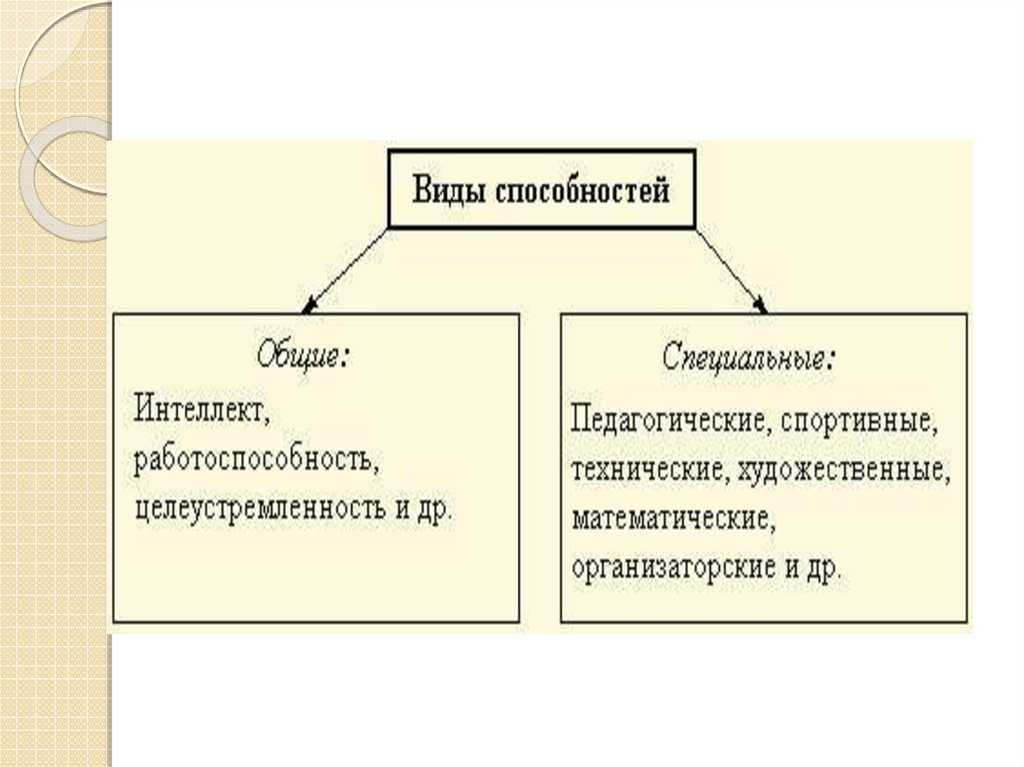 Какие бывают способности у человека — виды и их характеристики