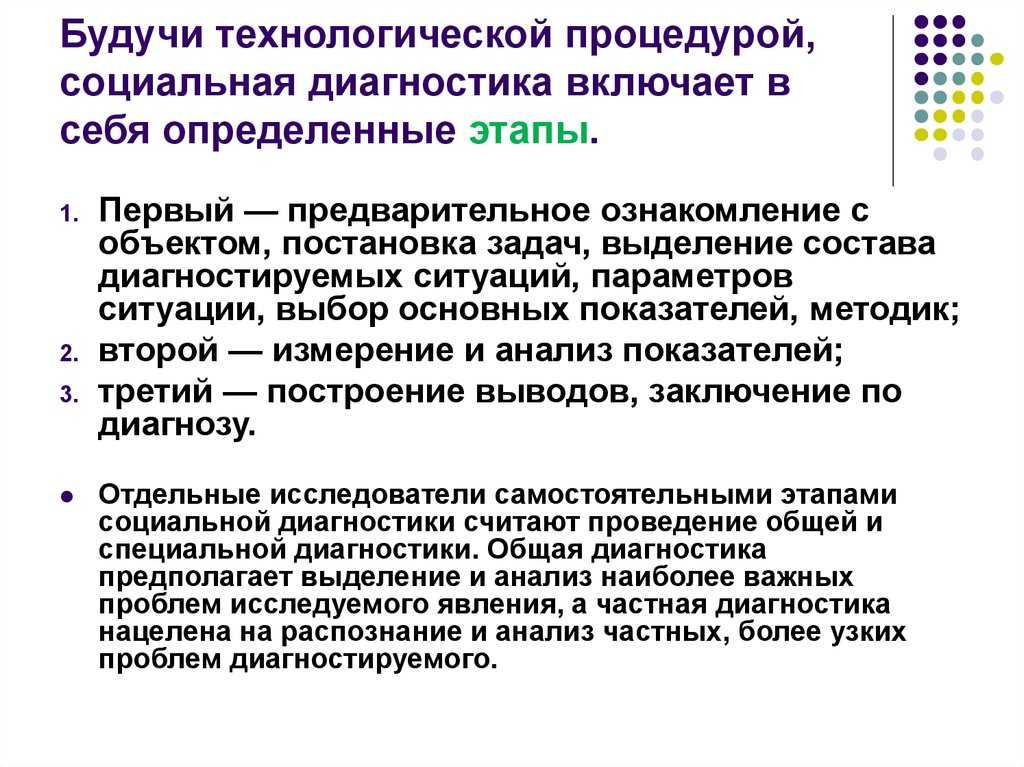 Социальная диагностика способы социальной диагностики