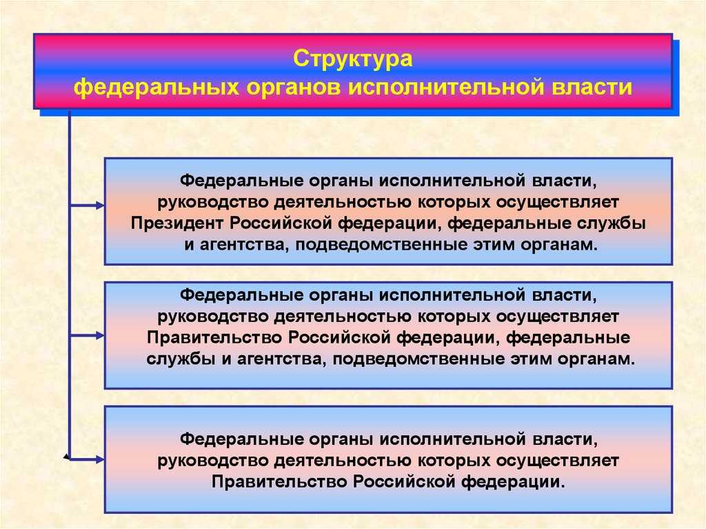 Система исполнительных органов государственной власти