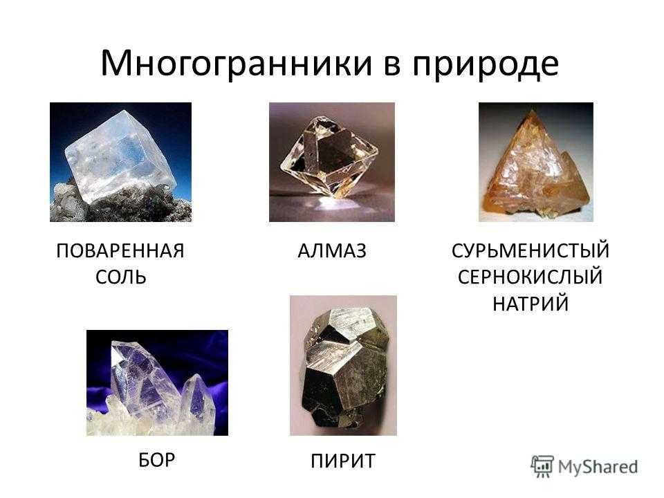 Сообщение на тему правильные многогранники вокруг нас