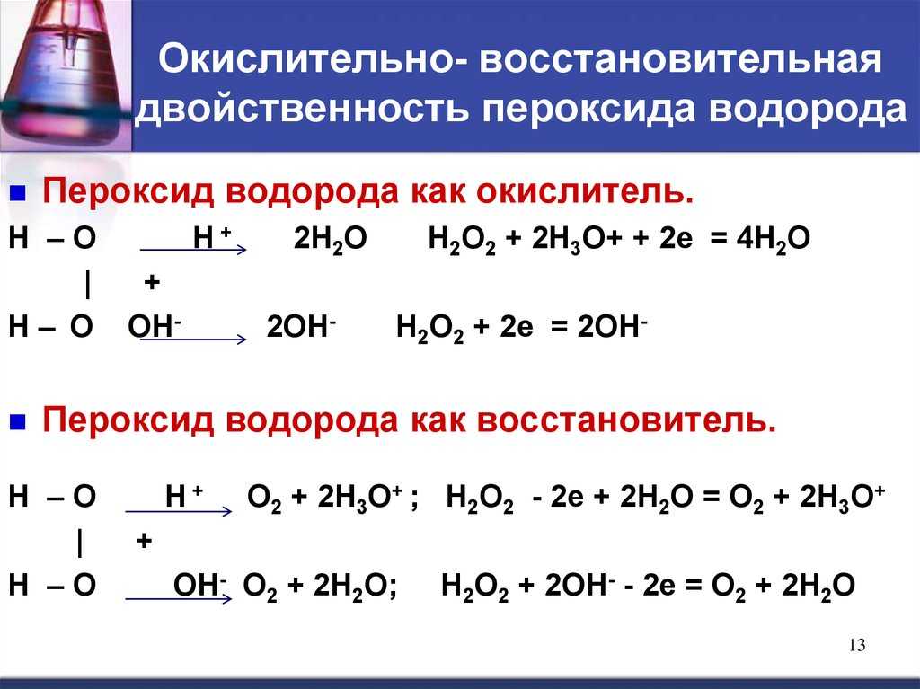 Окислители и восстановители в химических реакциях