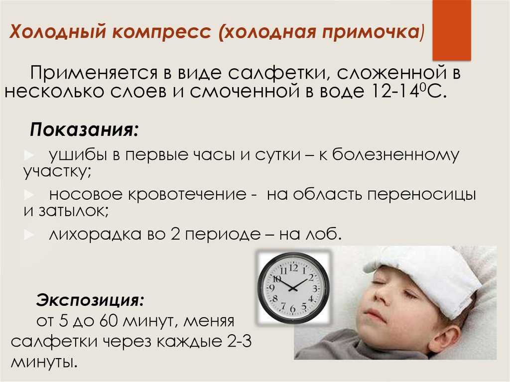 Компрессы, их  виды, назначение, показания и противопоказания