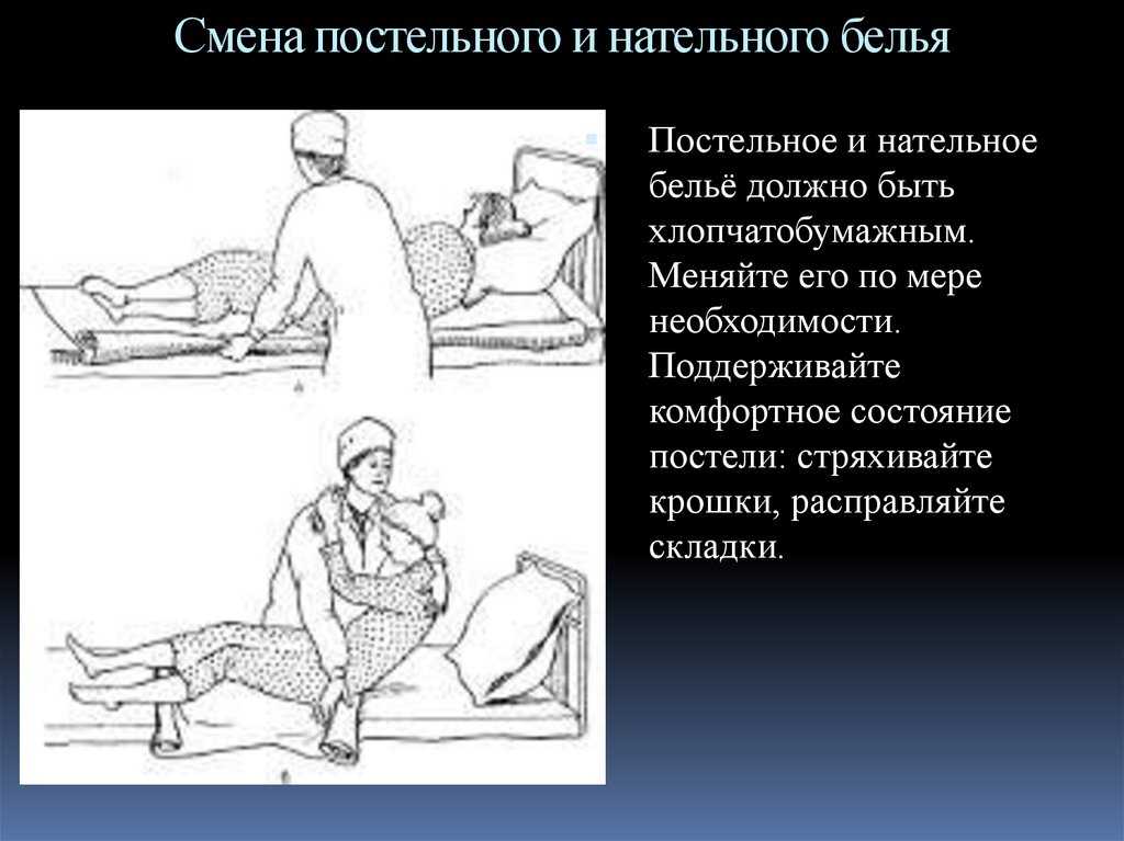 Смена постельного белья тяжелобольному: алгоритм того, как проводится манипуляция продольным способом для пациента и правила этого