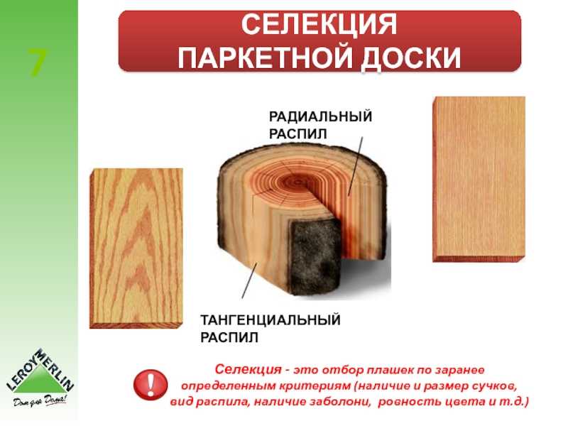 Виды распиловки древесины