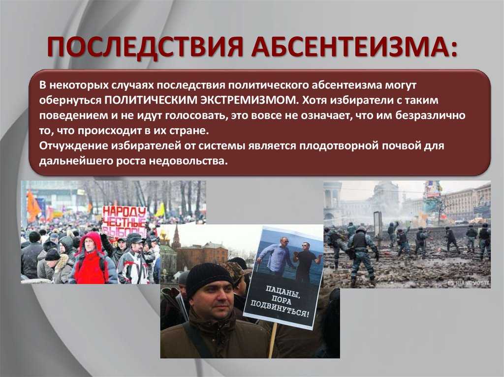 Причины абсентеизма способы их преодоления причин