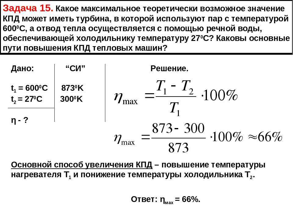 Термодинамика: основные формулы и законы. первый закон термодинамики, кпд