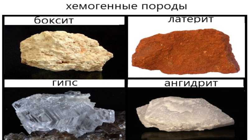 Хемогенный способ образования пород
