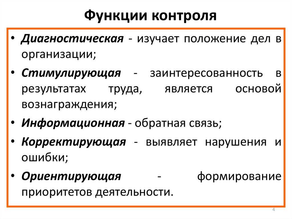Контроль, как функция управления: какую роль выполняет в системе менеджмента предприятия