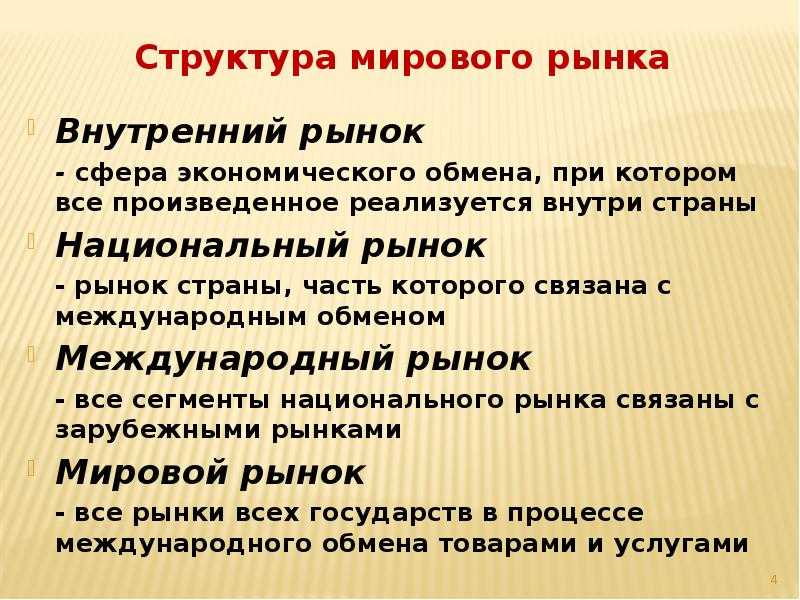 Мировой финансовый рынок: сущность, структура, проблемы и тенденции развития