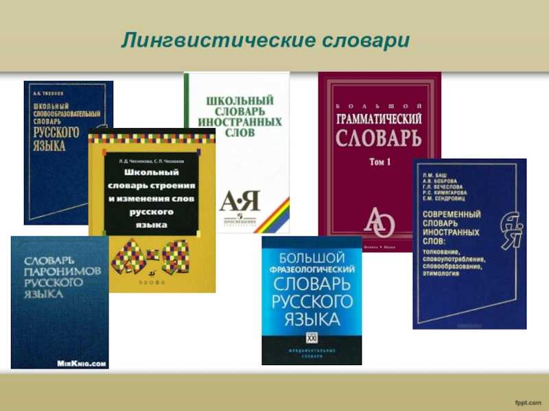 Словари. лексикография