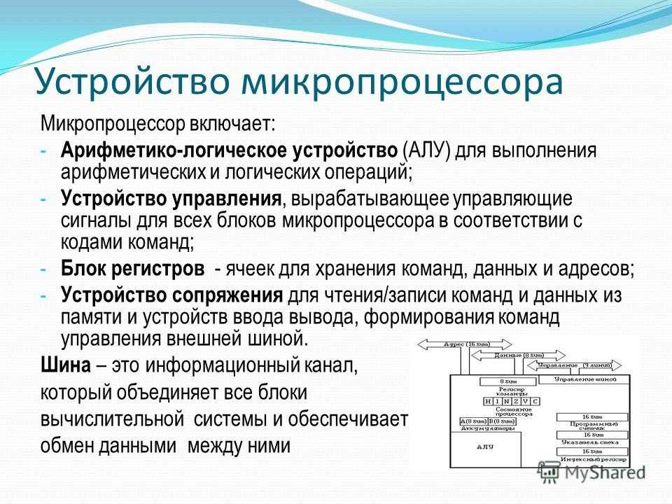 Микропроцессорная система. принципы, назначение, архитектура микропроцессорных систем