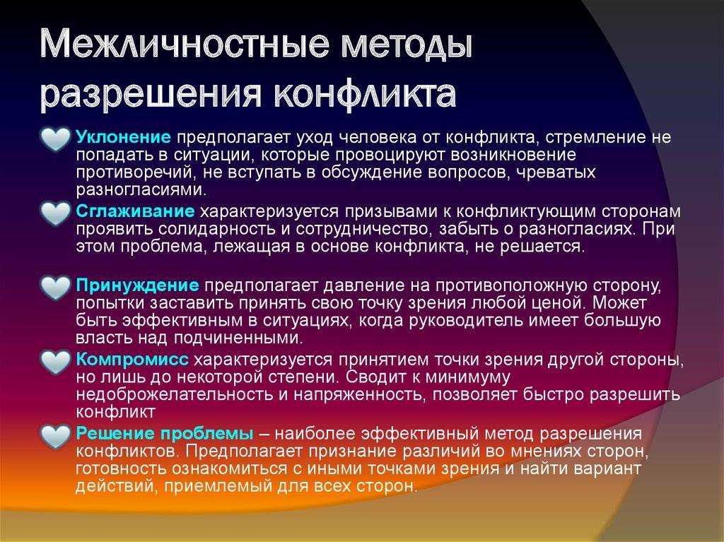 5 стратегий решения конфликтов
