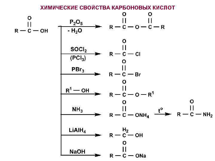 Карбоновые кислоты. химия 10 класс