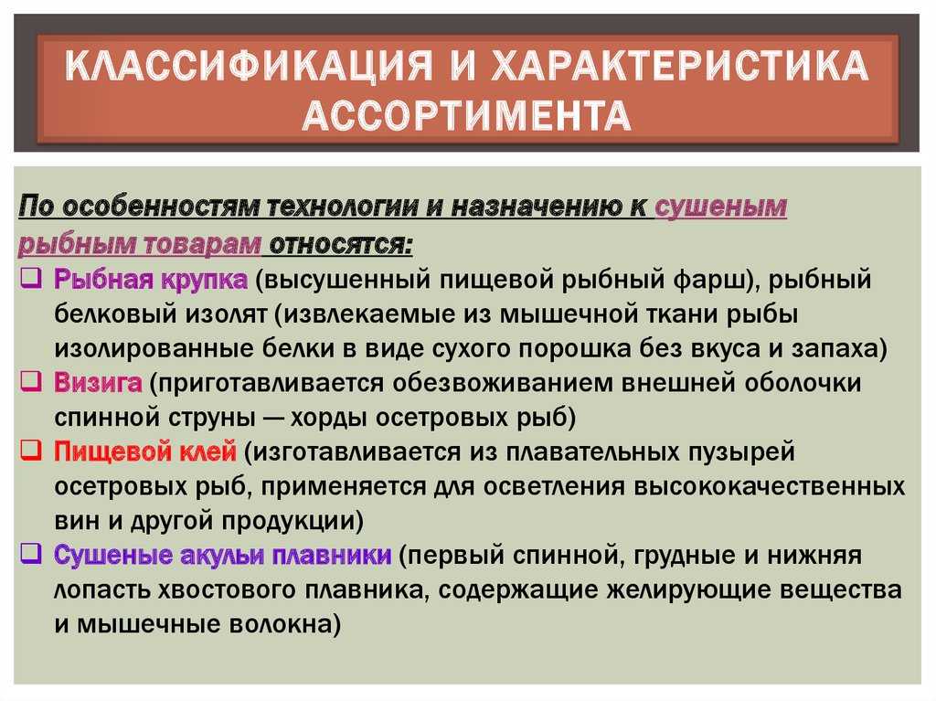 Ассортимент