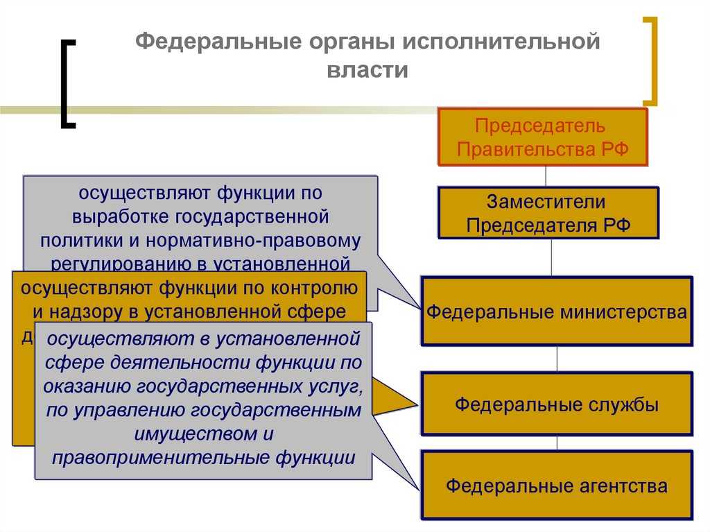 Исполнительная власть рф. система органов исполнительной власти рф