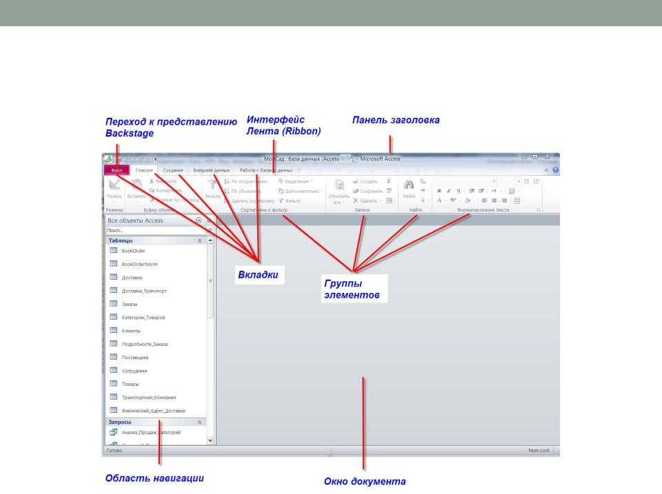 База данных microsoft access и ее объекты. курсовая работа (т). информационное обеспечение, программирование. 2013-04-23