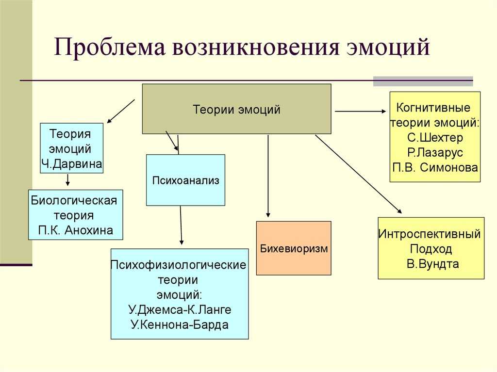 Физиологические основы и психологические теории эмоций