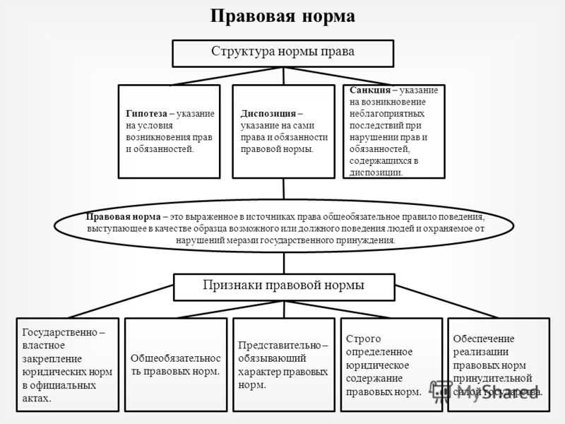 Право. нормы права. |