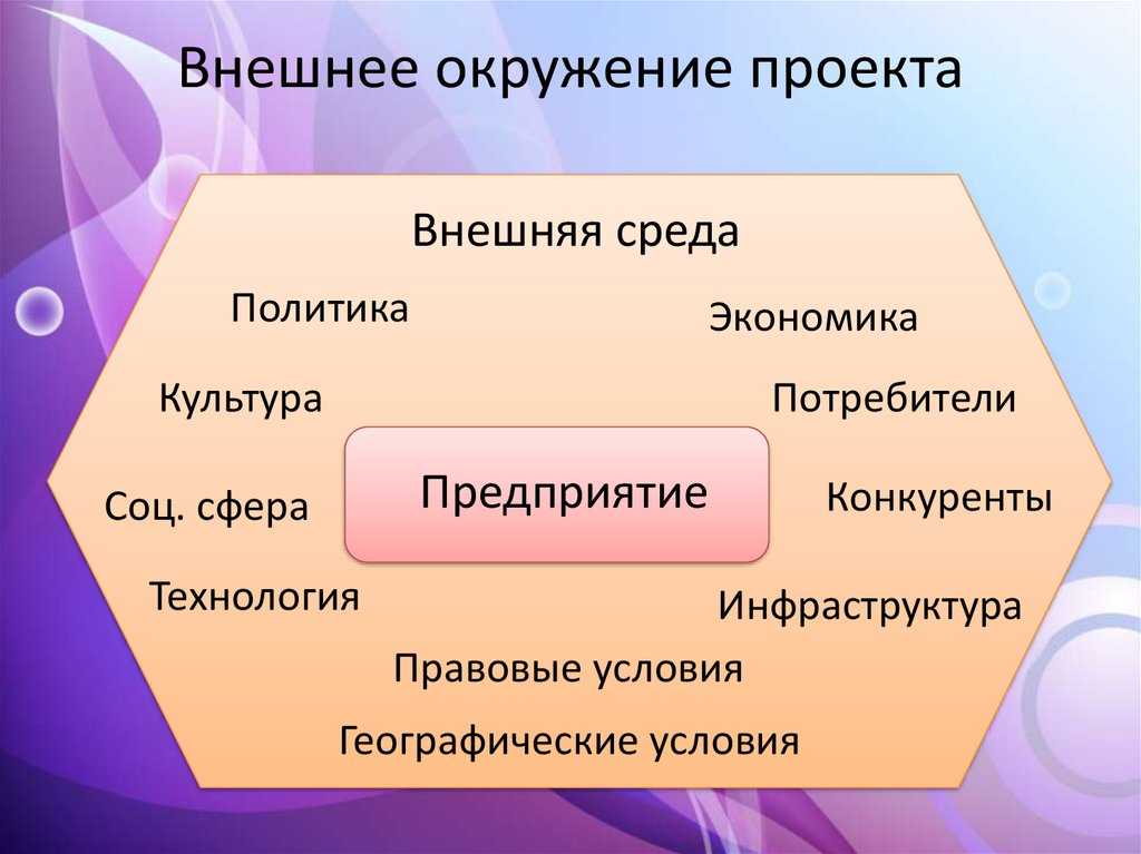 Участники проекта и его окружение