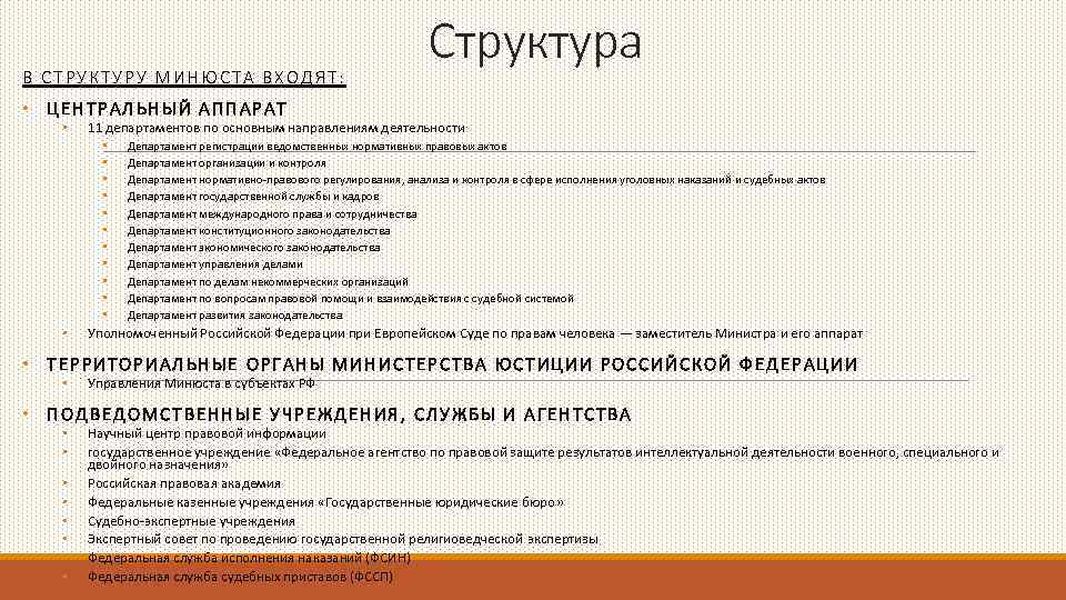 Министерство юстиции рф