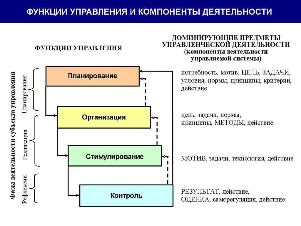 Организация как функция управления кратко