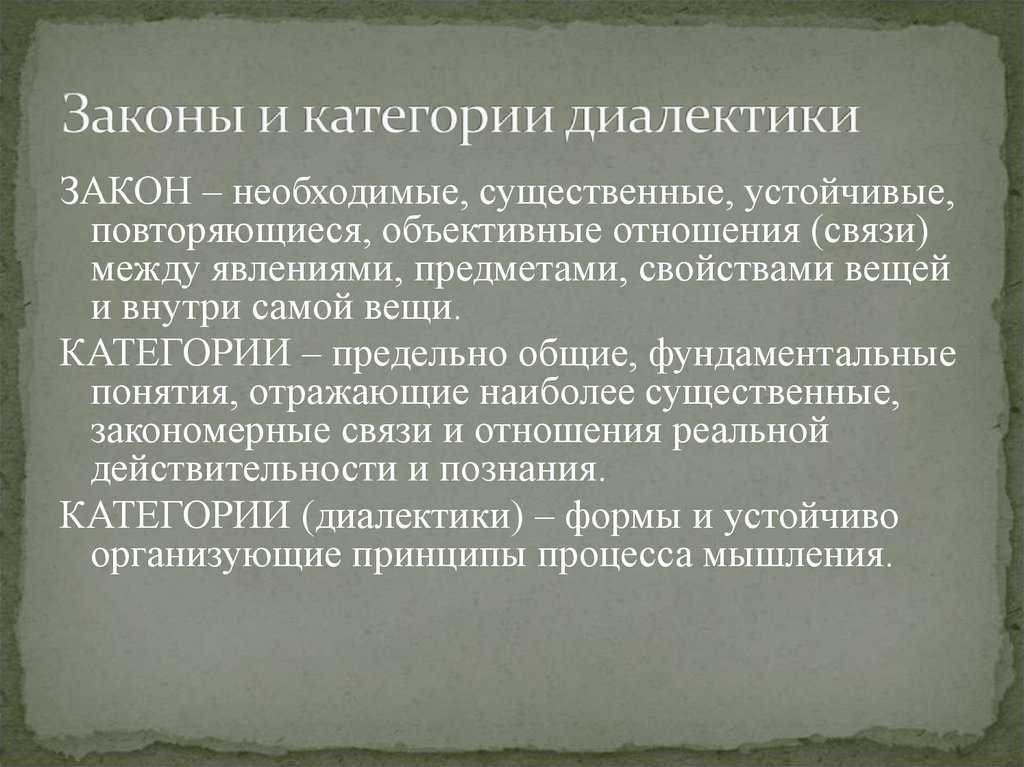 Диалектика — это что такое в философии, определение простыми словами: в чем состоят ее основные законы, категории, принципы, формы, проблемы