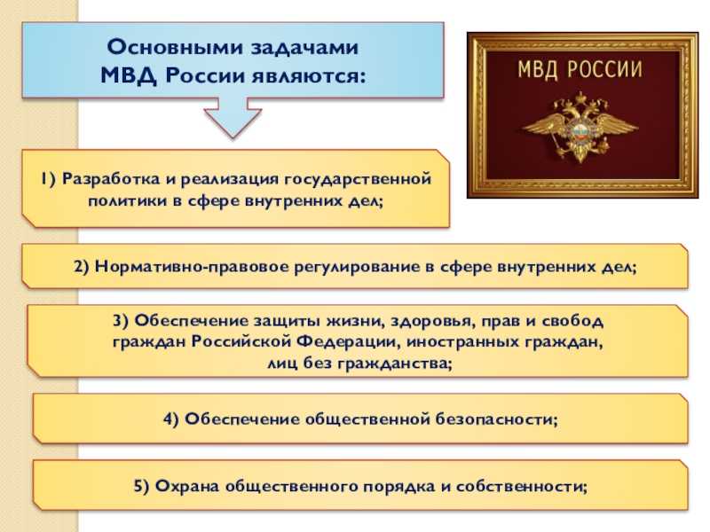Органы внутренних дел в системе государственного управления