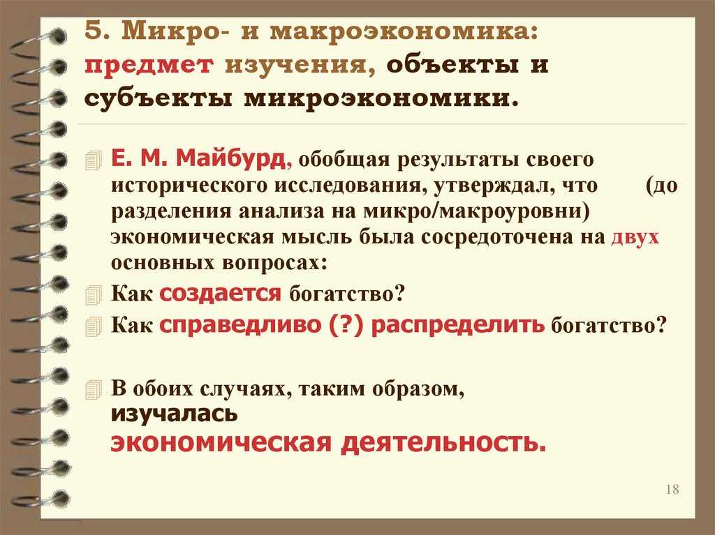 Микроэкономика
