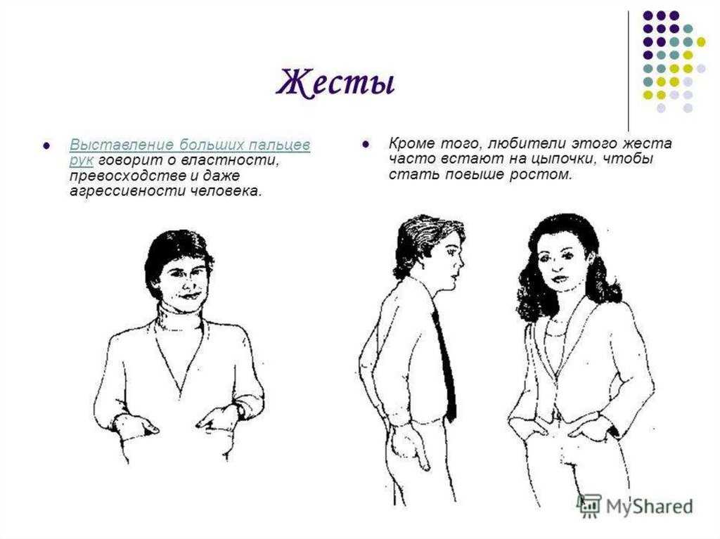 Жесты открытости: как выглядят и что означают