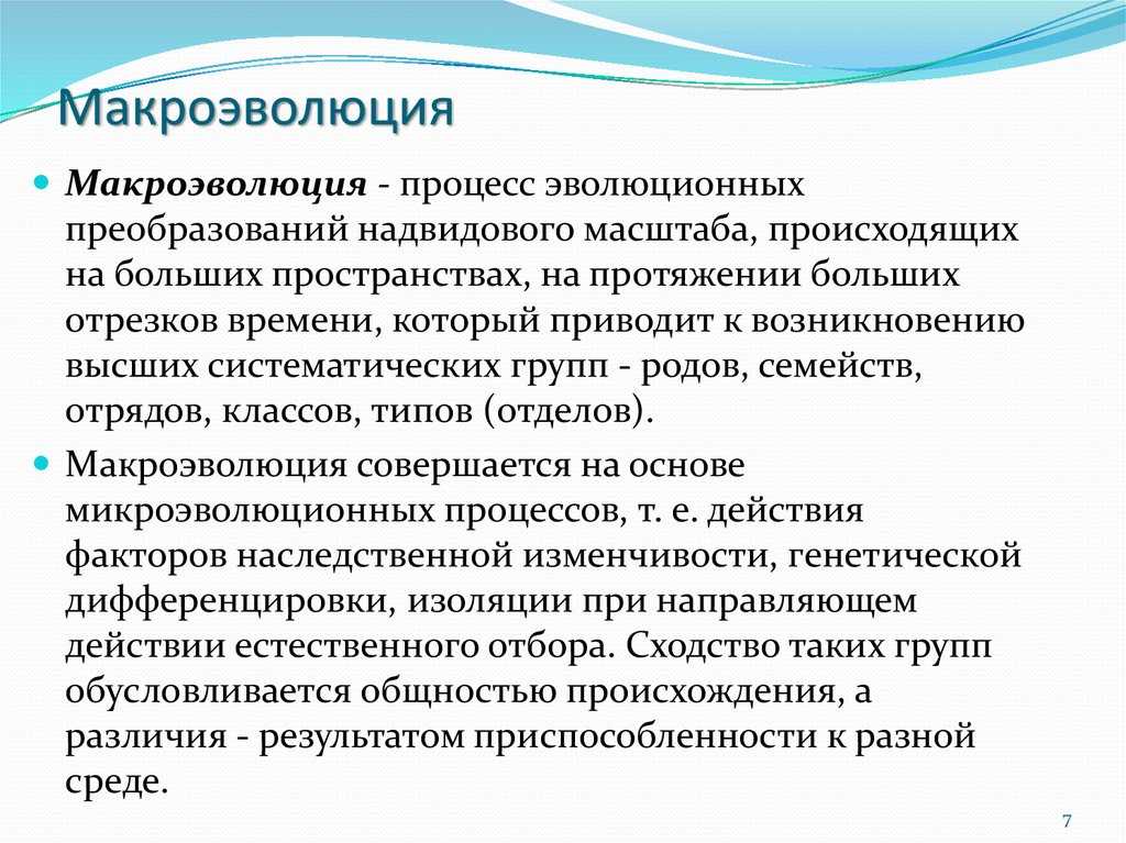 Об элементарных эволюционных факторах