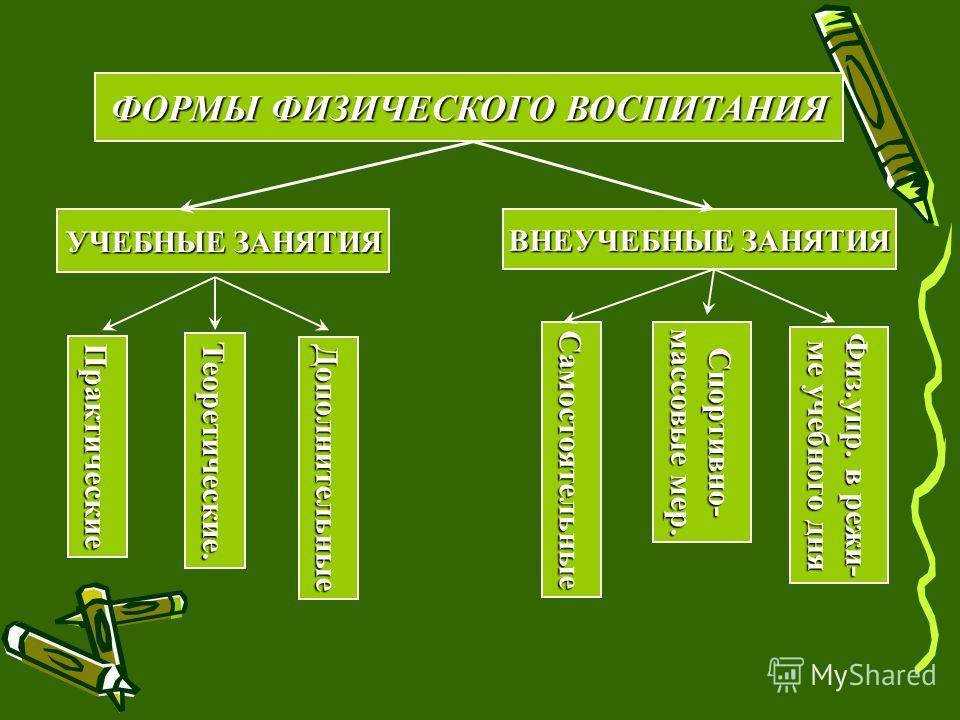 Система физического воспитания в школе