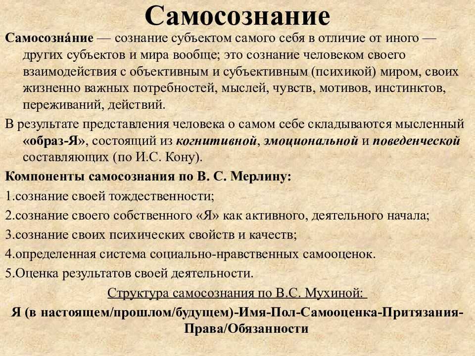 Структура  сознания: сущность, функции, основные элементы