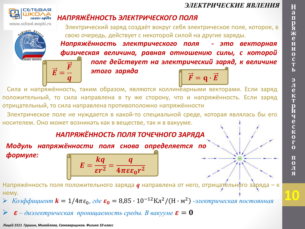 Задачи на работу электрического поля и потенциал с решениями