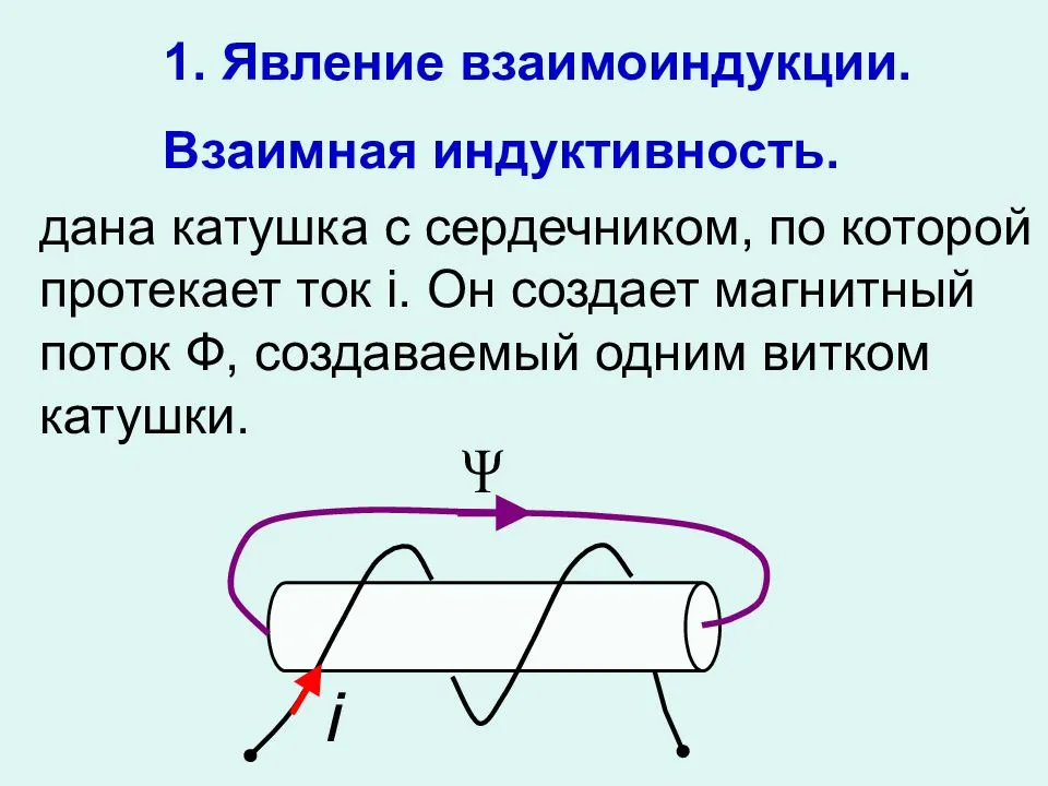 Дифференциальная взаимная индуктивность - определение термина