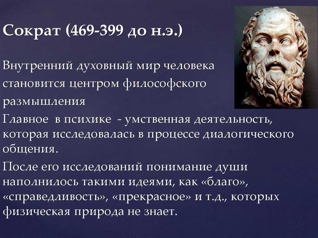 Философия сократа кратко и понятно