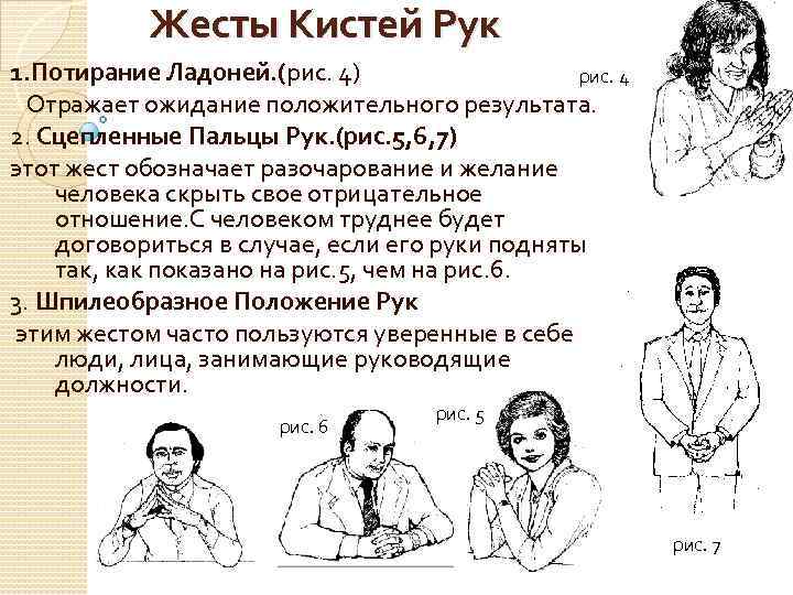 Язык тела и значение жестов. взаимосвязь: жесты и характер.