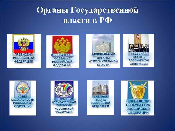 Система органов государственной власти в российской федерации
