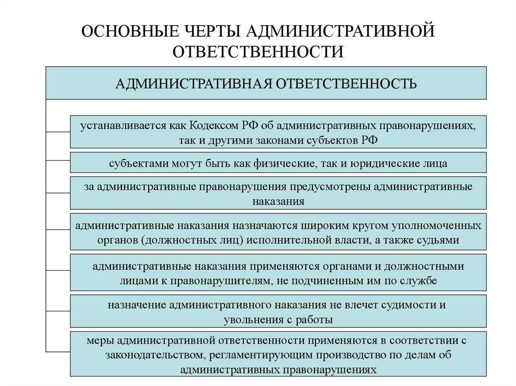 Виды административных правонарушений и административной ответственности :: businessman.ru