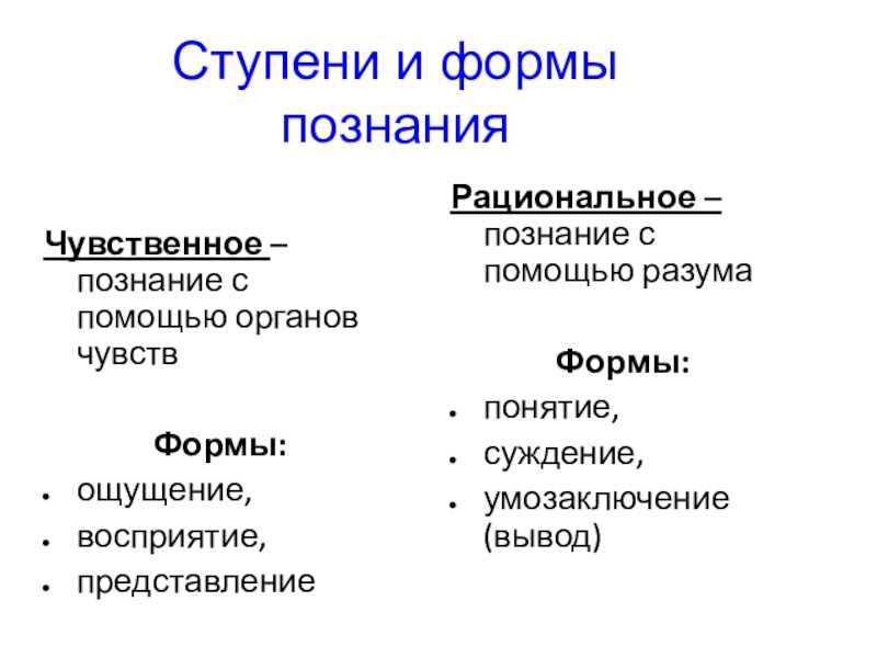 Ступени процесса познания. законы мышления. виды модальности. контрольная работа. философия. 2013-10-21