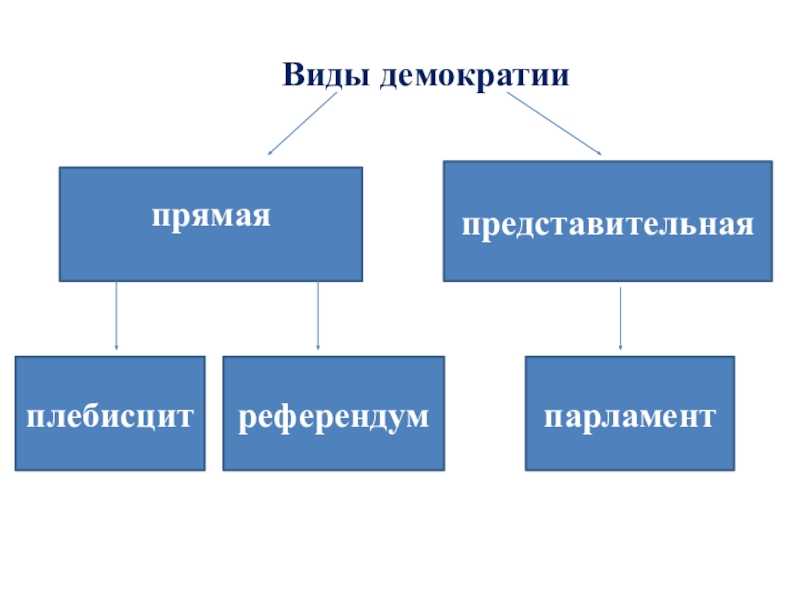 Формы демократии