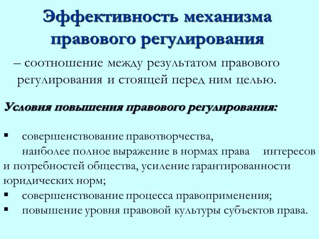 6.пределы правового регулирования.