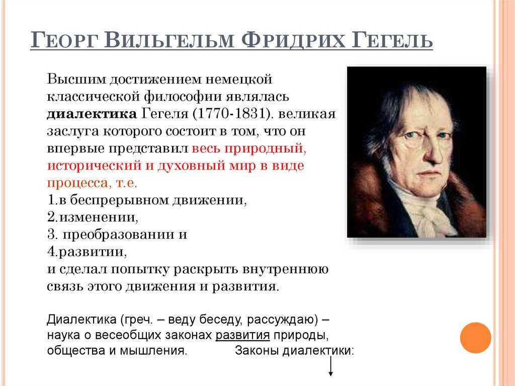 История философии гегеля: дух и природа
