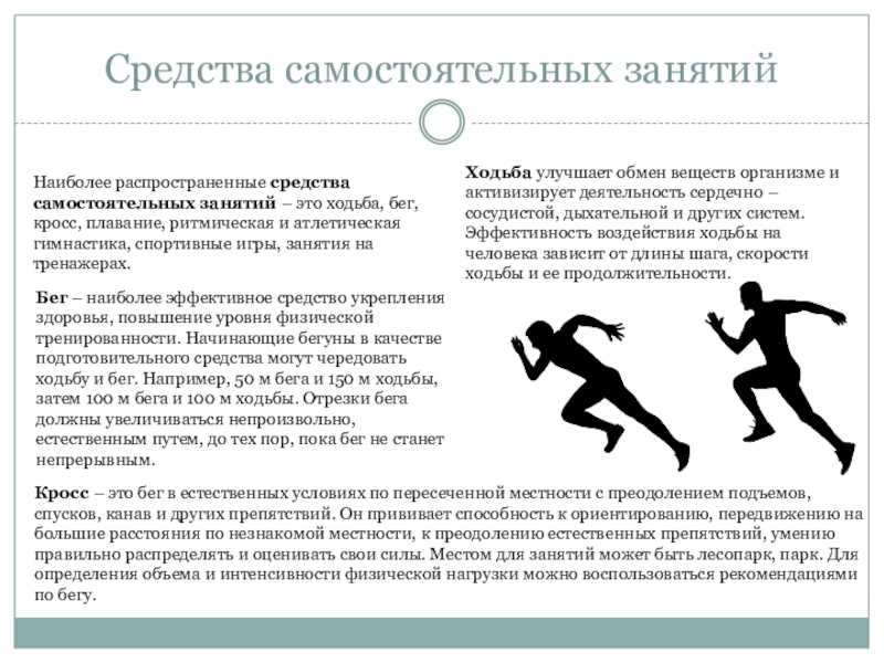 Формы самостоятельных физических упражнений | обучонок