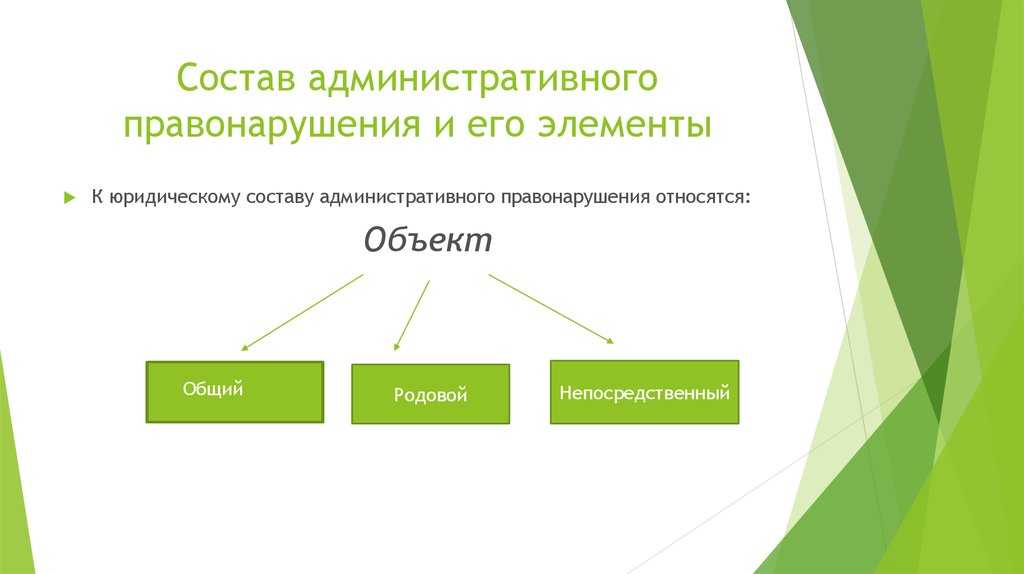 Административное правонарушение - понятие и признаки, классификация, юридический состав