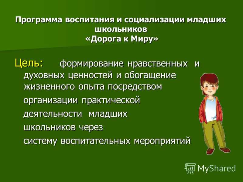 Социальная ситуация психического развития ребенка в младшем школьном возрасте реферат