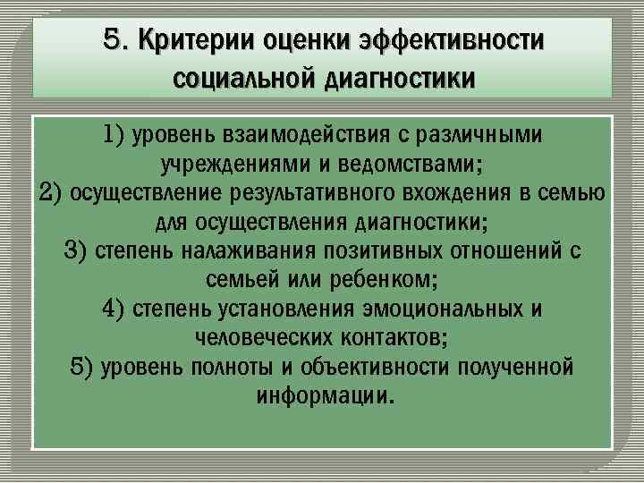 Социальная диагностика способы социальной диагностики