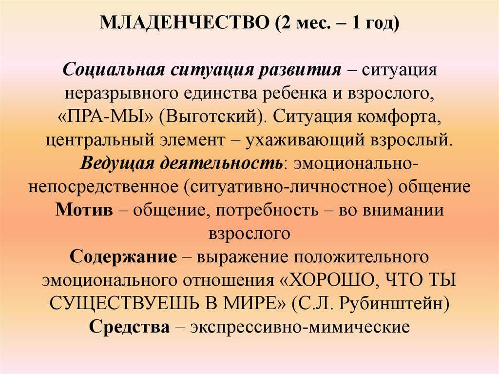 Социальная ситуация развития - характеристика, периодизация и специфика