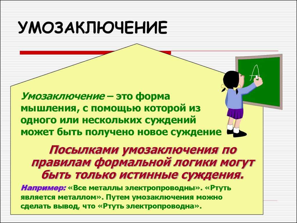 Умозаключение и его структура