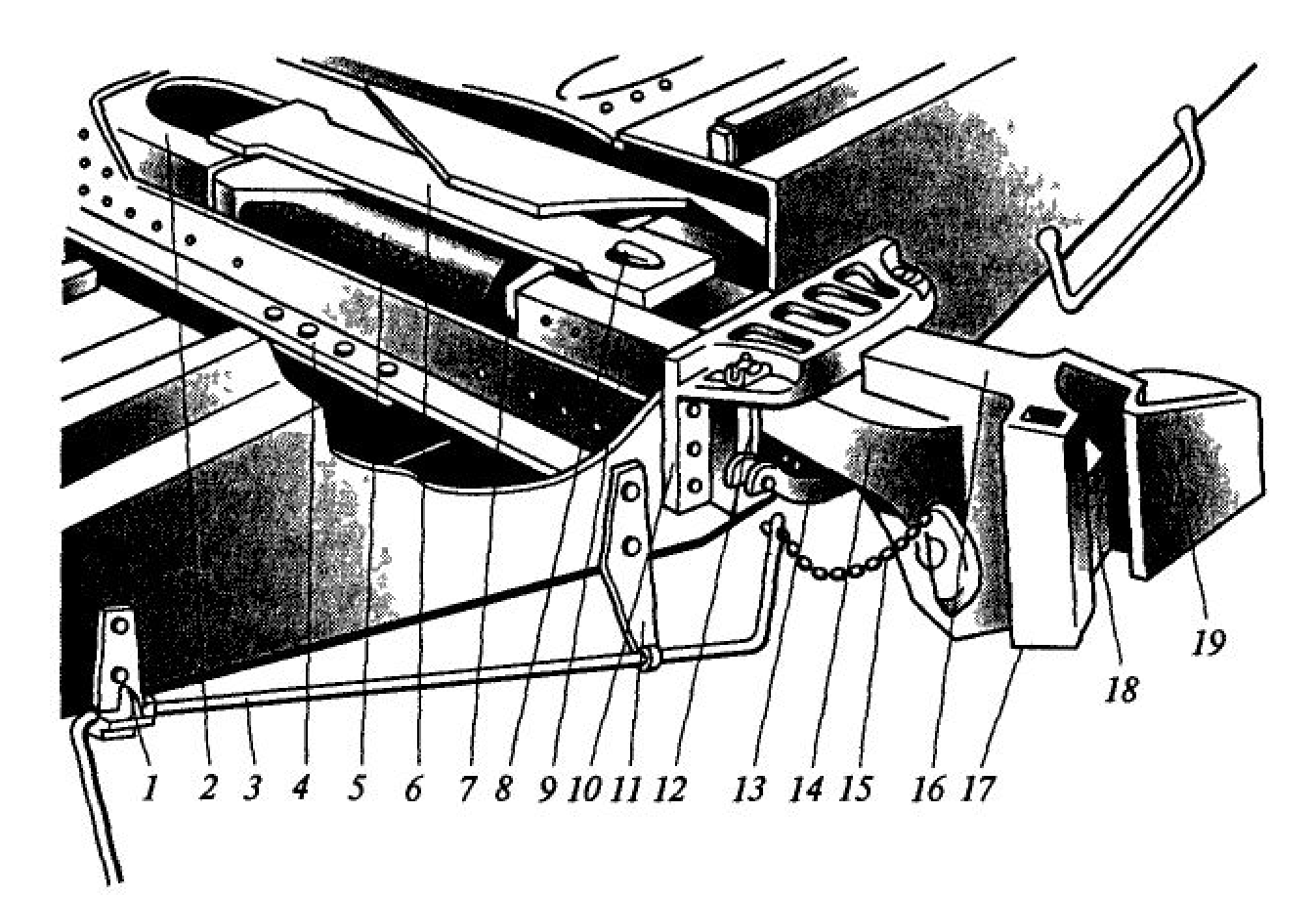 Автосцепка са-3. конструкция